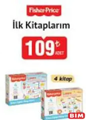 FİSHER PRİCE İLK KİTAPLARIM 4'LÜ fiyat ve kampanya bilgisi